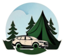 outdoor car camp logo